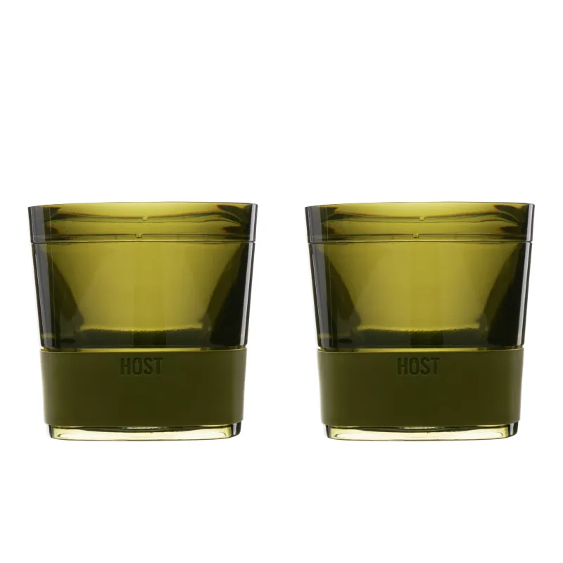 Whiskey FREEZE™ in Olive Green Set of 2