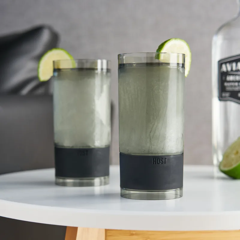 Highball FREEZE™ em Cinzento Tingido, Conjunto de 2