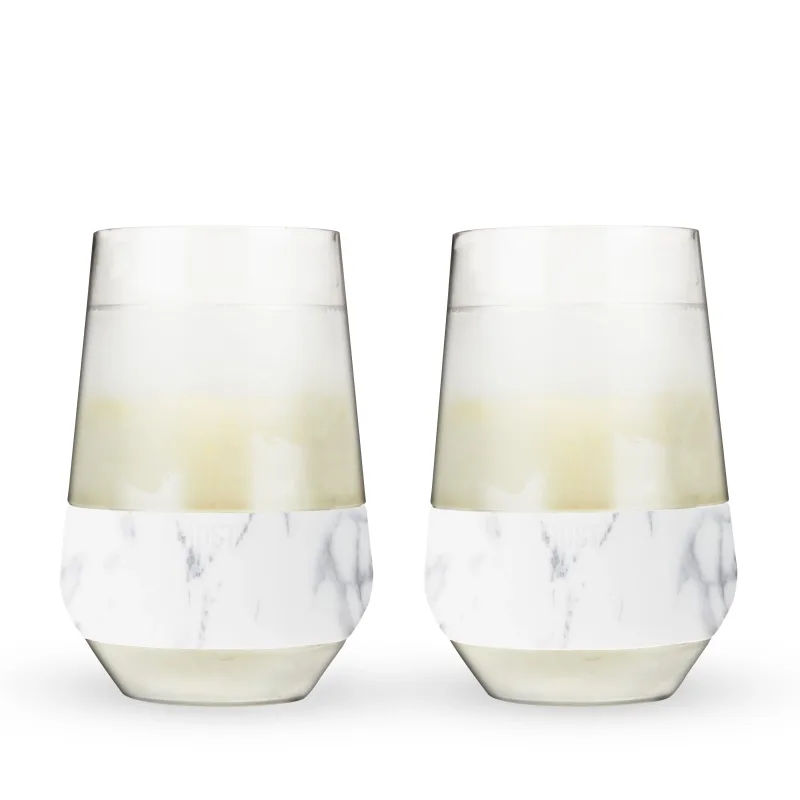 Wine FREEZE™ XL in Marble, Set of 2