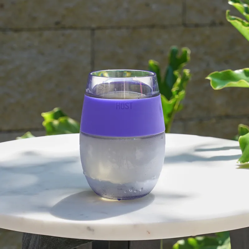Wine FREEZE™ i gennemsigtig lilla