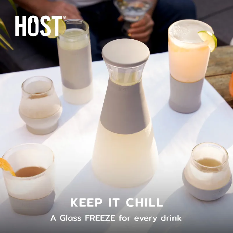 Glass Highball FREEZE™ i grå, sæt med 2