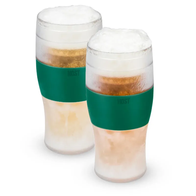 Beer FREEZE™ en verde, set de 2