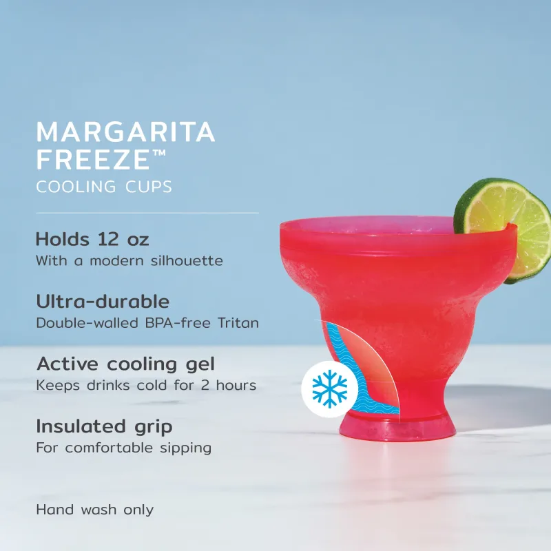 Margarita FREEZE™ i Punch Pink, sæt med 2